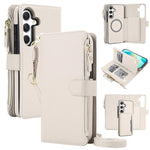 KLT-033 Portafoglio 2 in 1 con cerniera rimovibile e custodia magnetica per telefono con cordino, For Galaxy A36 5G / A56 5G, For Galaxy A16 5G, For Galaxy A15 5G / 4G