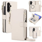 KLT-033 Portafoglio 2 in 1 con cerniera rimovibile e custodia magnetica per telefono con cordino, For Galaxy A36 5G / A56 5G, For Galaxy A16 5G, For Galaxy A15 5G / 4G