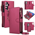KLT-033 Portafoglio 2 in 1 con cerniera rimovibile e custodia magnetica per telefono con cordino, For Galaxy A57 5G, For Galaxy A37 5G, For Galaxy A26 5G / A17 5G
