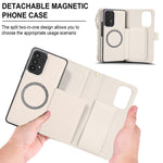 KLT-033 Portafoglio 2 in 1 con cerniera rimovibile e custodia magnetica per telefono con cordino, For Galaxy A53 5G, For Galaxy A72 5G, For Galaxy A52 5G