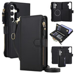 KLT-033 Portafoglio 2 in 1 con cerniera rimovibile e custodia magnetica per telefono con cordino, For Galaxy A55 5G, For Galaxy A35 5G, For Galaxy A54 5G
