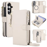KLT-033 Portafoglio 2 in 1 con cerniera rimovibile e custodia magnetica per telefono con cordino, For Galaxy S26 FE 5G, For Galaxy S26+ 5G, For Galaxy S26 Ultra 5G