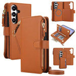 KLT-033 Portafoglio 2 in 1 con cerniera rimovibile e custodia magnetica per telefono con cordino, For Galaxy S26 FE 5G, For Galaxy S26+ 5G, For Galaxy S26 Ultra 5G