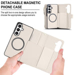 KLT-033 Portafoglio 2 in 1 con cerniera rimovibile e custodia magnetica per telefono con cordino, For Galaxy S26 5G, For Galaxy S25 FE 5G, For Galaxy S25 Edge 5G
