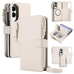 KLT-033 Portafoglio 2 in 1 con cerniera rimovibile e custodia magnetica per telefono con cordino, For Galaxy S26 5G, For Galaxy S25 FE 5G, For Galaxy S25 Edge 5G