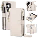 KLT-033 Portafoglio 2 in 1 con cerniera rimovibile e custodia magnetica per telefono con cordino, For Galaxy S25 5G, For Galaxy S25+ 5G, For Galaxy S25 Ultra 5G