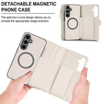 KLT-033 Portafoglio 2 in 1 con cerniera rimovibile e custodia magnetica per telefono con cordino, For Galaxy S24 FE 5G, For Galaxy S24 Ultra 5G, For Galaxy S24+ 5G