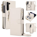 KLT-033 Portafoglio 2 in 1 con cerniera rimovibile e custodia magnetica per telefono con cordino, For Galaxy S23+ 5G, For Galaxy S23 5G, For Galaxy S22 Ultra 5G