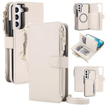 KLT-033 Portafoglio 2 in 1 con cerniera rimovibile e custodia magnetica per telefono con cordino, For Galaxy S22+ 5G, For Galaxy S22 5G