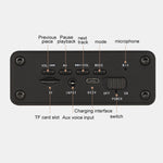 Subwoofer Bluetooth M5 in Legno con TF e AUX 3,5 mm