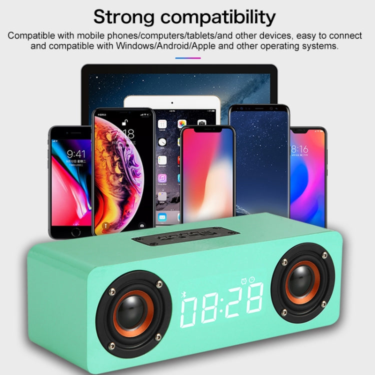 Subwoofer Bluetooth M5 in Legno con TF e AUX 3,5 mm