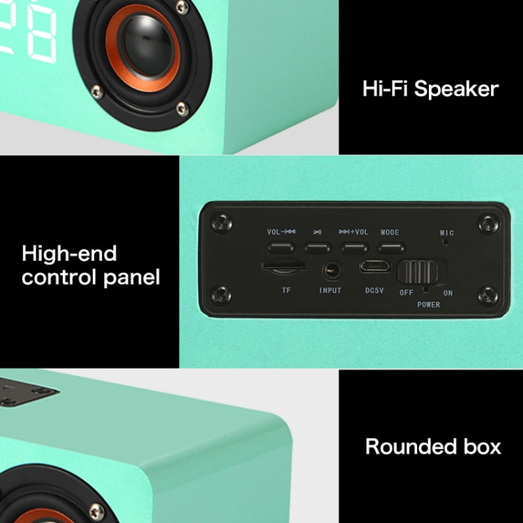 Subwoofer Bluetooth M5 in Legno con TF e AUX 3,5 mm
