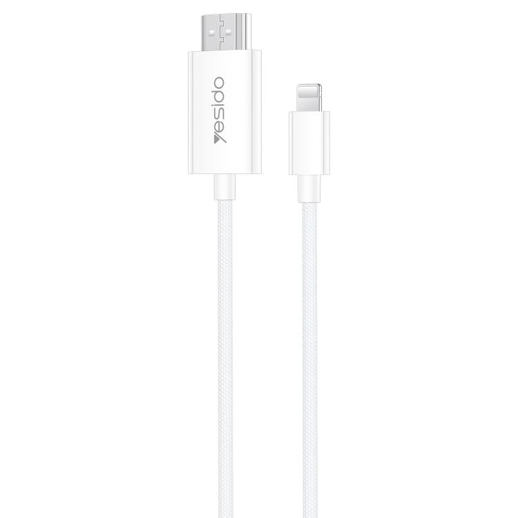 Cavo adattatore Yesido HM17 da 8 pin a HDMI 1080P HDTV, lunghezza: 1,8 m, HM17