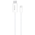 Cavo adattatore Yesido HM18 da Type-C a HDMI 1080P per HDTV, lunghezza: 1,8 m, HM18