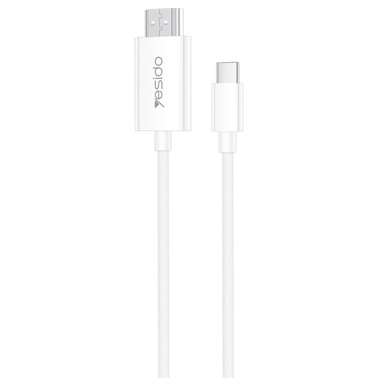 Cavo adattatore Yesido HM18 da Type-C a HDMI 1080P per HDTV, lunghezza: 1,8 m, HM18