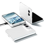 Custodia per telefono in PC trasparente ABEEL, For iPhone Fold