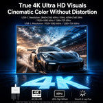 Yesido HM19 Type-C to HDMI, Type-C 4K 60Hz High-Definition Audio Video Adapter, HM19