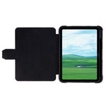Custodia per tablet in pelle trasparente a tre ante in PC., For iPad 2025 / 2022