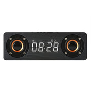 Subwoofer Orologio Bluetooth M5C in Legno