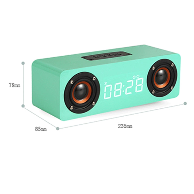Subwoofer Orologio Bluetooth M5C in Legno 6W