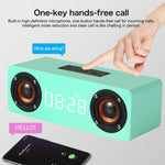 Subwoofer Orologio Bluetooth M5C in Legno 6W