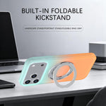 Custodia per telefono con supporto girevole a 360 gradi e finitura effetto pelle fantasma., For iPhone 17 Pro Max, For iPhone 17 Pro, For iPhone 17, For iPhone Air, For iPhone 16 Pro Max, For iPhone 16 Pro