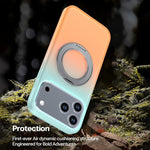 Custodia per telefono con supporto girevole a 360 gradi e finitura effetto pelle fantasma., For iPhone 17 Pro Max, For iPhone 17 Pro, For iPhone 17, For iPhone Air, For iPhone 16 Pro Max, For iPhone 16 Pro