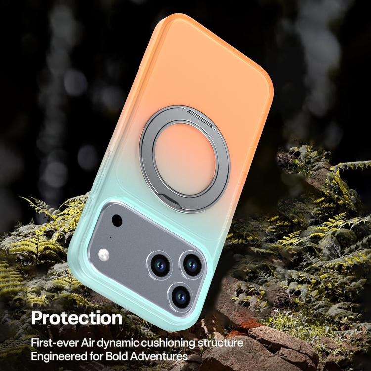 Custodia per telefono con supporto girevole a 360 gradi e finitura effetto pelle fantasma., For iPhone 17 Pro Max, For iPhone 17 Pro, For iPhone 17, For iPhone Air, For iPhone 16 Pro Max, For iPhone 16 Pro