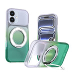 Custodia per telefono con supporto girevole a 360 gradi e finitura effetto pelle fantasma., For iPhone 17 Pro Max, For iPhone 17 Pro, For iPhone 17, For iPhone Air, For iPhone 16 Pro Max, For iPhone 16 Pro