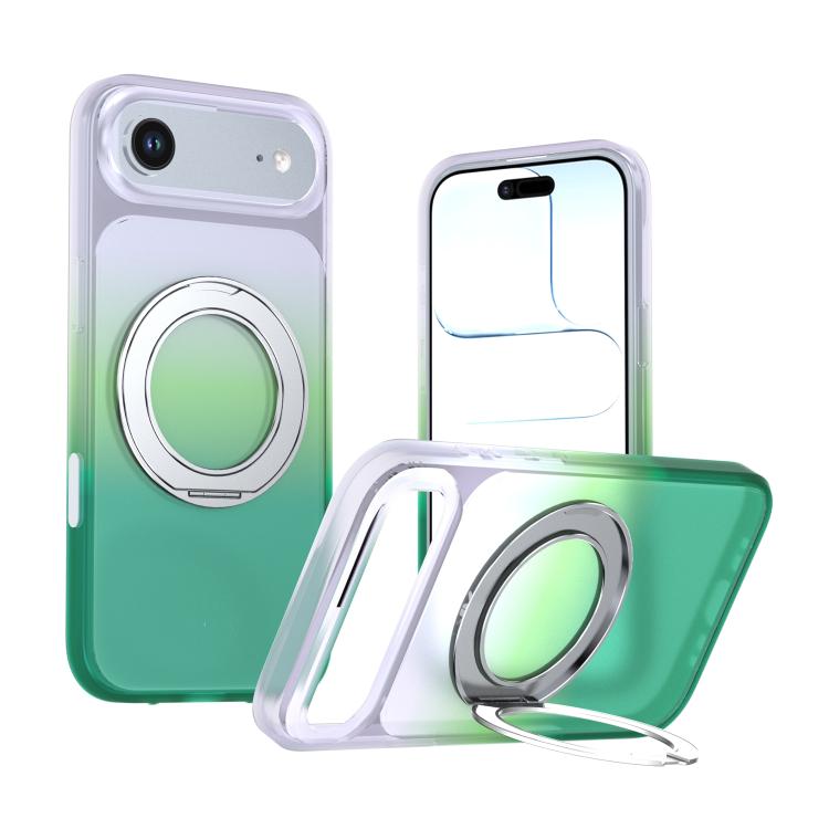 Custodia per telefono con supporto girevole a 360 gradi e finitura effetto pelle fantasma., For iPhone 17 Pro Max, For iPhone 17 Pro, For iPhone 17, For iPhone Air, For iPhone 16 Pro Max, For iPhone 16 Pro