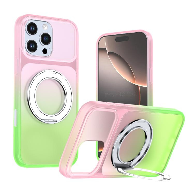 Custodia per telefono con supporto girevole a 360 gradi e finitura effetto pelle fantasma., For iPhone 17 Pro Max, For iPhone 17 Pro, For iPhone 17, For iPhone Air, For iPhone 16 Pro Max, For iPhone 16 Pro