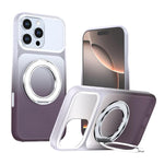 Custodia per telefono con supporto girevole a 360 gradi e finitura effetto pelle fantasma., For iPhone 17 Pro Max, For iPhone 17 Pro, For iPhone 17, For iPhone Air, For iPhone 16 Pro Max, For iPhone 16 Pro