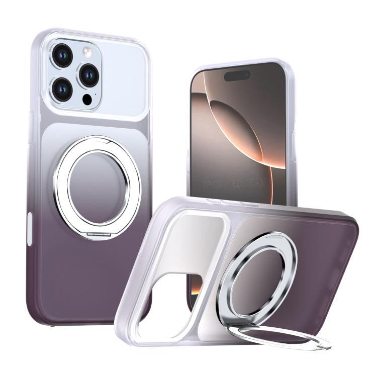 Custodia per telefono con supporto girevole a 360 gradi e finitura effetto pelle fantasma., For iPhone 17 Pro Max, For iPhone 17 Pro, For iPhone 17, For iPhone Air, For iPhone 16 Pro Max, For iPhone 16 Pro