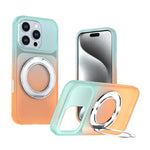 Custodia per telefono con supporto girevole a 360 gradi e finitura effetto pelle fantasma., For iPhone 17 Pro Max, For iPhone 17 Pro, For iPhone 17, For iPhone Air, For iPhone 16 Pro Max, For iPhone 16 Pro