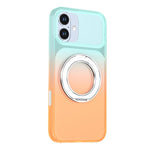 Custodia per telefono con supporto girevole a 360 gradi e finitura effetto pelle fantasma., For iPhone 16 Plus, For iPhone 16, For iPhone 15 Pro Max, For iPhone 15 Pro, For iPhone 15 Plus / 14 Plus, For iPhone 15