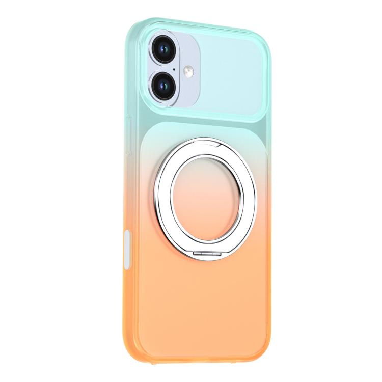 Custodia per telefono con supporto girevole a 360 gradi e finitura effetto pelle fantasma., For iPhone 16 Plus, For iPhone 16, For iPhone 15 Pro Max, For iPhone 15 Pro, For iPhone 15 Plus / 14 Plus, For iPhone 15