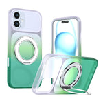 Custodia per telefono con supporto girevole a 360 gradi e finitura effetto pelle fantasma., For iPhone 16 Plus, For iPhone 16, For iPhone 15 Pro Max, For iPhone 15 Pro, For iPhone 15 Plus / 14 Plus, For iPhone 15