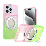 Custodia per telefono con supporto girevole a 360 gradi e finitura effetto pelle fantasma., For iPhone 16 Plus, For iPhone 16, For iPhone 15 Pro Max, For iPhone 15 Pro, For iPhone 15 Plus / 14 Plus, For iPhone 15