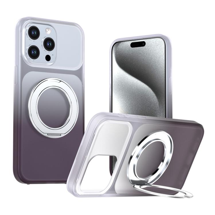 Custodia per telefono con supporto girevole a 360 gradi e finitura effetto pelle fantasma., For iPhone 16 Plus, For iPhone 16, For iPhone 15 Pro Max, For iPhone 15 Pro, For iPhone 15 Plus / 14 Plus, For iPhone 15