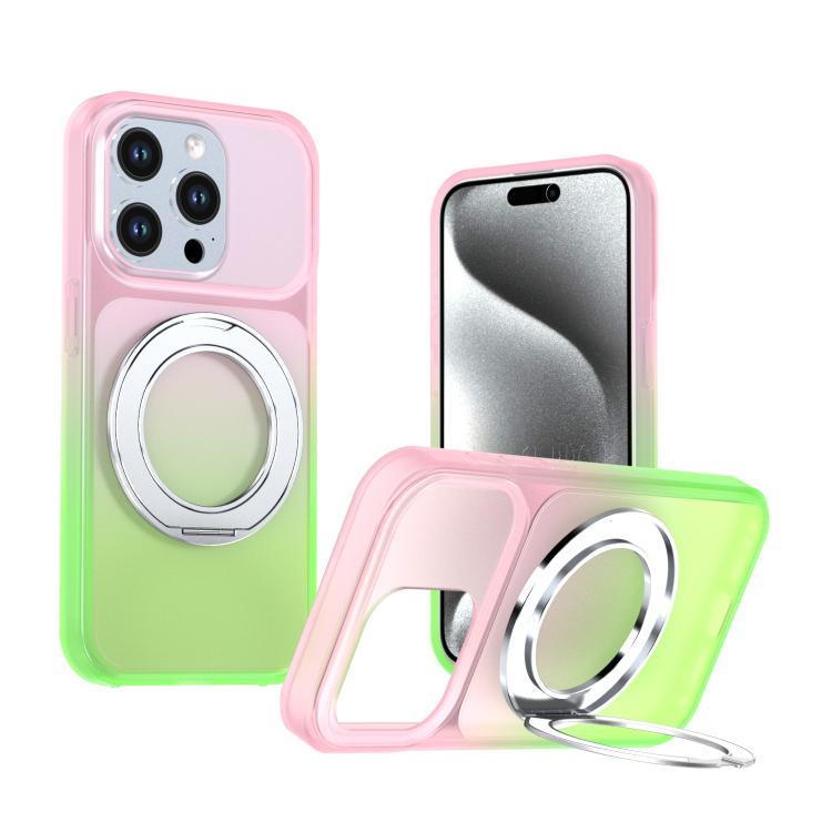 Custodia per telefono con supporto girevole a 360 gradi e finitura effetto pelle fantasma., For iPhone 16 Plus, For iPhone 16, For iPhone 15 Pro Max, For iPhone 15 Pro, For iPhone 15 Plus / 14 Plus, For iPhone 15