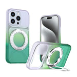 Custodia per telefono con supporto girevole a 360 gradi e finitura effetto pelle fantasma., For iPhone 16 Plus, For iPhone 16, For iPhone 15 Pro Max, For iPhone 15 Pro, For iPhone 15 Plus / 14 Plus, For iPhone 15