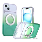 Custodia per telefono con supporto girevole a 360 gradi e finitura effetto pelle fantasma., For iPhone 16 Plus, For iPhone 16, For iPhone 15 Pro Max, For iPhone 15 Pro, For iPhone 15 Plus / 14 Plus, For iPhone 15