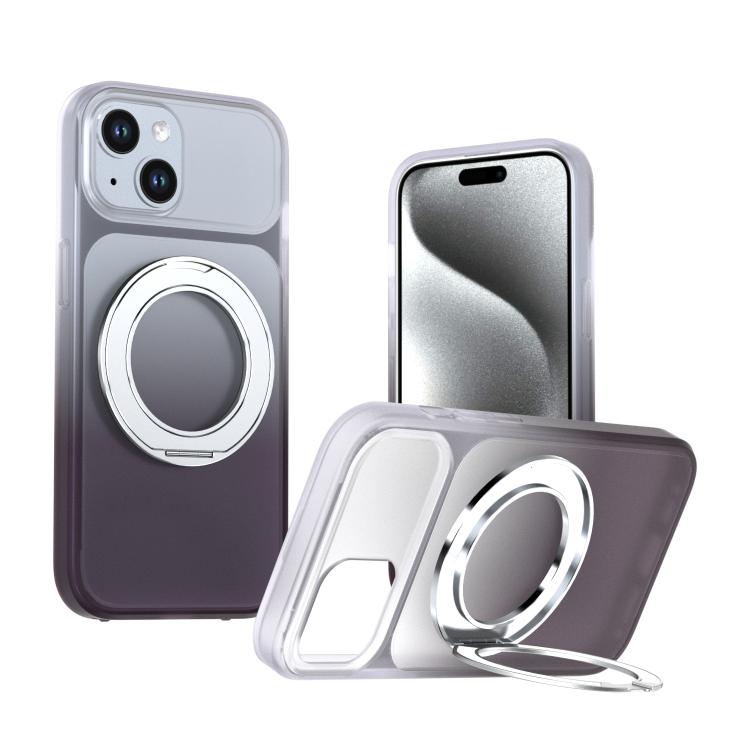 Custodia per telefono con supporto girevole a 360 gradi e finitura effetto pelle fantasma., For iPhone 16 Plus, For iPhone 16, For iPhone 15 Pro Max, For iPhone 15 Pro, For iPhone 15 Plus / 14 Plus, For iPhone 15
