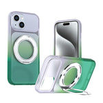 Custodia per telefono con supporto girevole a 360 gradi e finitura effetto pelle fantasma., For iPhone 16 Plus, For iPhone 16, For iPhone 15 Pro Max, For iPhone 15 Pro, For iPhone 15 Plus / 14 Plus, For iPhone 15