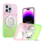 Custodia per telefono con supporto girevole a 360 gradi e finitura effetto pelle fantasma., For iPhone 14 / 13, For iPhone 14 Pro, For iPhone 14 Pro Max, For iPhone 13 Pro Max, For iPhone 13 Pro, For iPhone 12 / 12 Pro