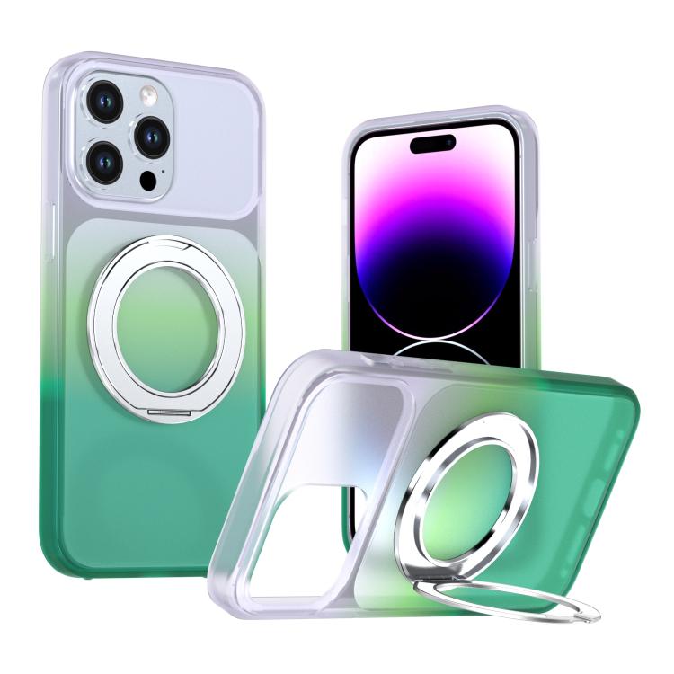 Custodia per telefono con supporto girevole a 360 gradi e finitura effetto pelle fantasma., For iPhone 14 / 13, For iPhone 14 Pro, For iPhone 14 Pro Max, For iPhone 13 Pro Max, For iPhone 13 Pro, For iPhone 12 / 12 Pro