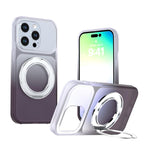 Custodia per telefono con supporto girevole a 360 gradi e finitura effetto pelle fantasma., For iPhone 14 / 13, For iPhone 14 Pro, For iPhone 14 Pro Max, For iPhone 13 Pro Max, For iPhone 13 Pro, For iPhone 12 / 12 Pro