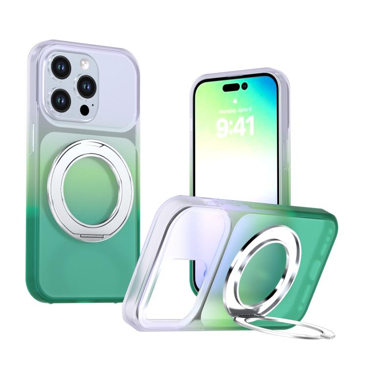 Custodia per telefono con supporto girevole a 360 gradi e finitura effetto pelle fantasma., For iPhone 14 / 13, For iPhone 14 Pro, For iPhone 14 Pro Max, For iPhone 13 Pro Max, For iPhone 13 Pro, For iPhone 12 / 12 Pro