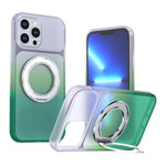 Custodia per telefono con supporto girevole a 360 gradi e finitura effetto pelle fantasma., For iPhone 14 / 13, For iPhone 14 Pro, For iPhone 14 Pro Max, For iPhone 13 Pro Max, For iPhone 13 Pro, For iPhone 12 / 12 Pro