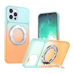 Custodia per telefono con supporto girevole a 360 gradi e finitura effetto pelle fantasma., For iPhone 12 Pro Max, For iPhone 11